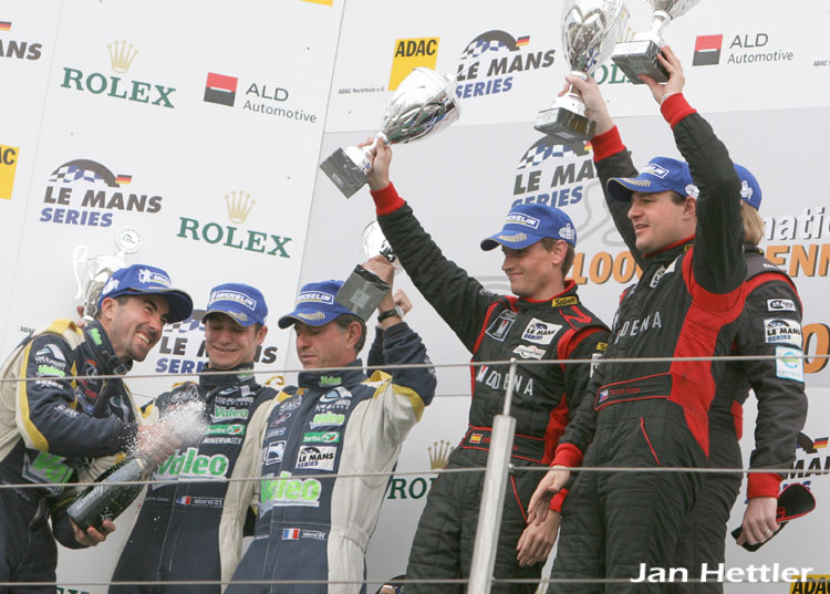 GT1-podium