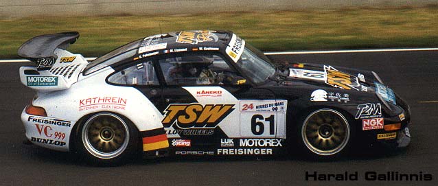 Freisinger Porsche in Le Mans