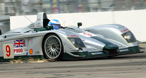 Mika Salo im Audi Sport UK R8