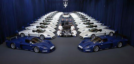alle Maseratis 2004