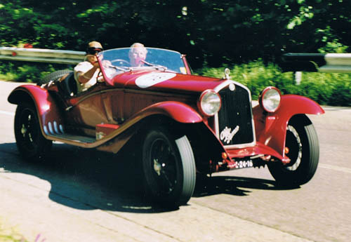 Ein Alfa Romeo 6 C 1750 GS (Gran Sport)