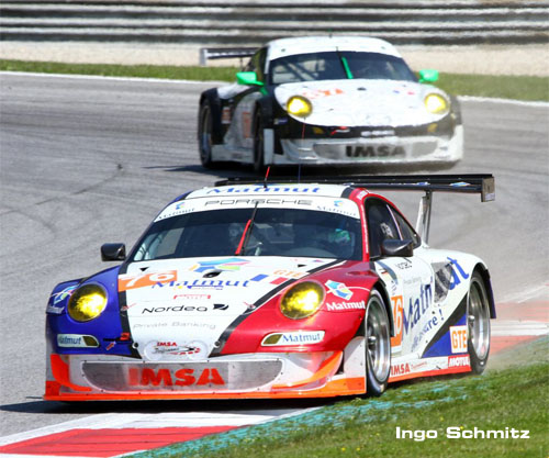 IMSA-Porsches