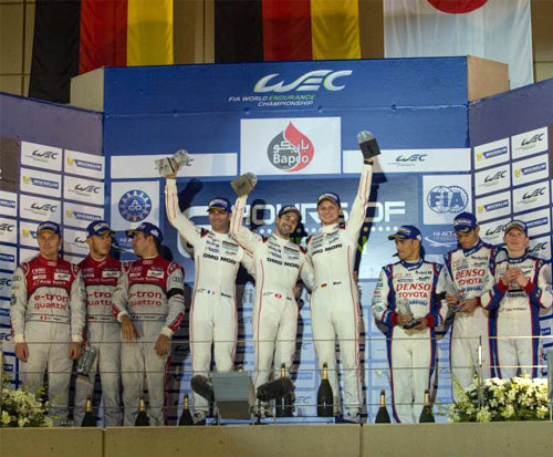 Podium 6h Bahrein 2015