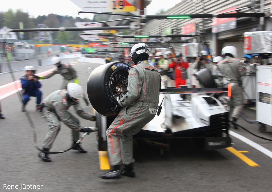 Porsche Stopp