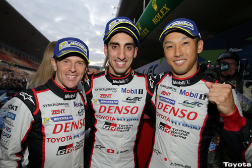 Davidson, Buemi, Nakajima