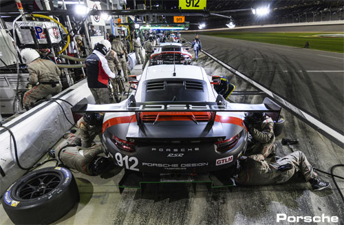 Porsche Pits