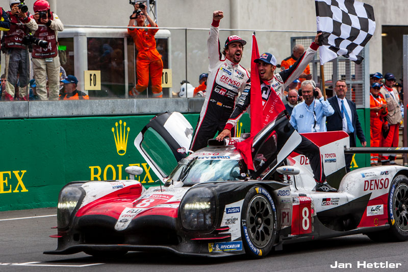 Toyota TS050 - Hybrid erster Le Mans-Sieg