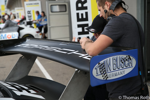 Gurney flap Porsche