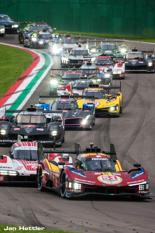 Start 6h Imola FIA WEC 2025