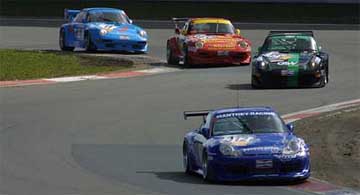 Porsches auf dem Nürburgring