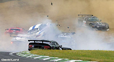 Brands Hatch Kollision
